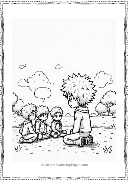 Deku And Classmates Team Training Free PDF Printable