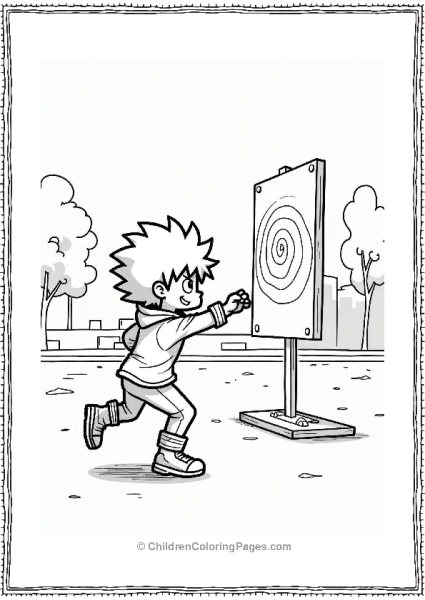 Deku Training Session Free PDF Printable