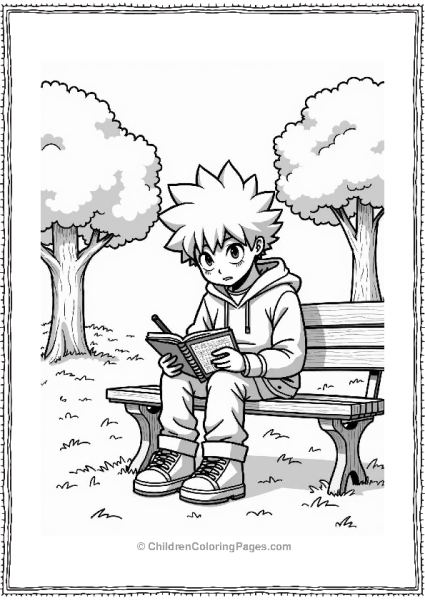 Deku Writing In A Journal Free PDF Printable