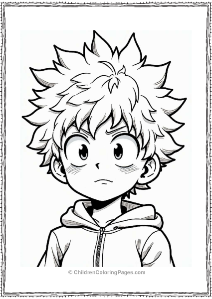 Deku S Determined Face Off Free PDF Printable