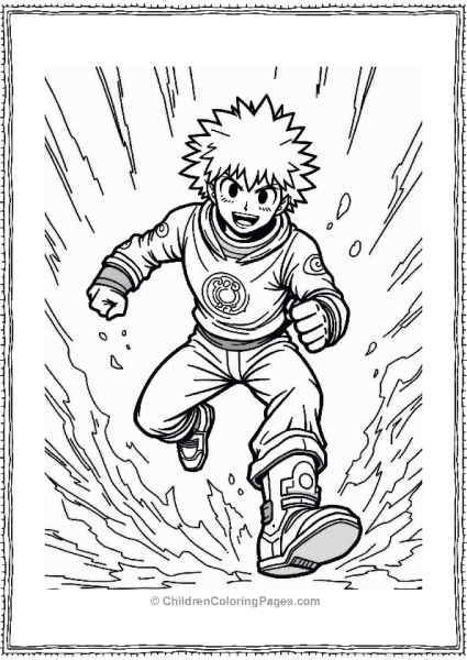 Deku’s Full Cowling Charge Free PDF Printable