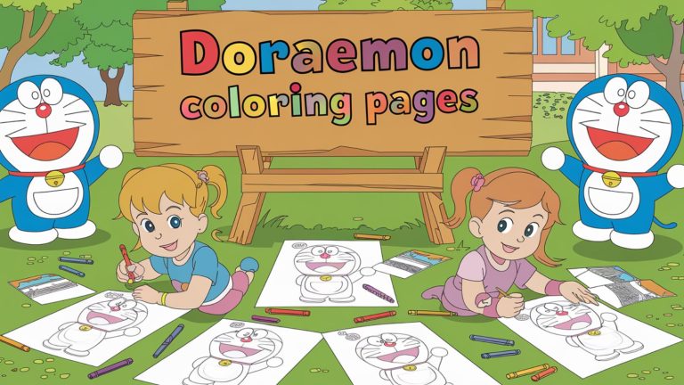 Doraemon Coloring Pages