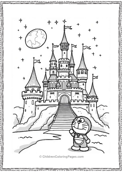 Doraemon In A Dreamy Castle Free PDF Printable