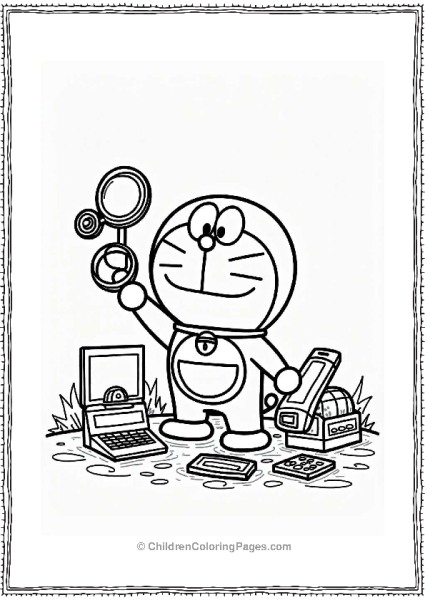 Doraemon Gadget Demonstration Free PDF Printable