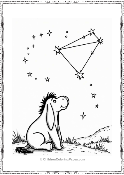 Eeyore And The Big Dipper Free PDF Printable