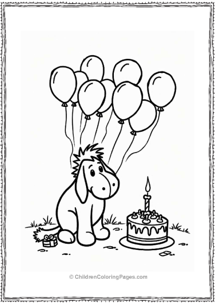 Eeyore’s Birthday Surprise Celebration Free PDF Printable