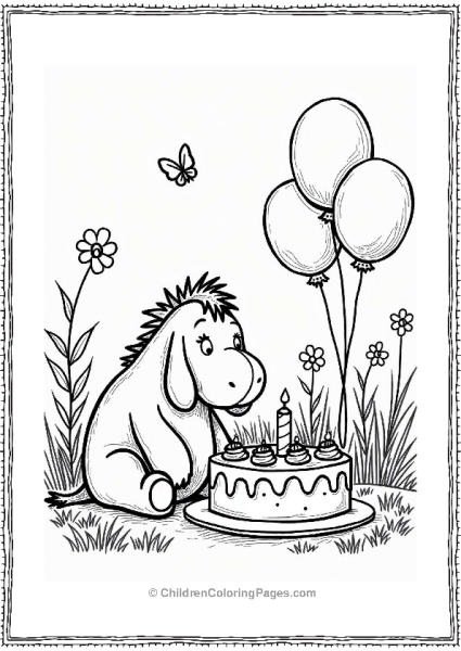 Eeyore’s Garden Party Celebration Free PDF Printable