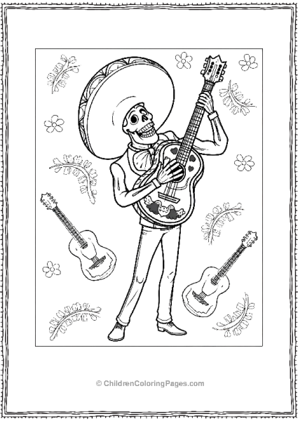 Ernesto De La Cruz From Coco Free PDF Printable