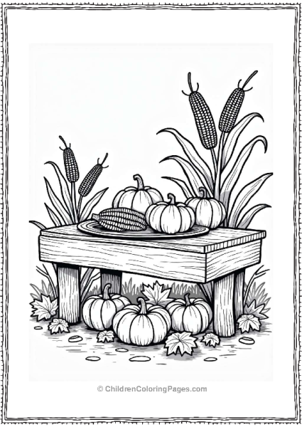 Fall Festival Harvest Table Free PDF Printable