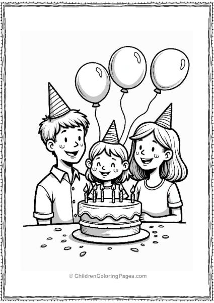 Family Birthday Celebration Free PDF Printable