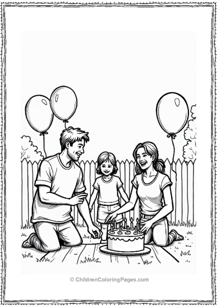 Family Fun Celebration In The Backyard Free PDF Printable