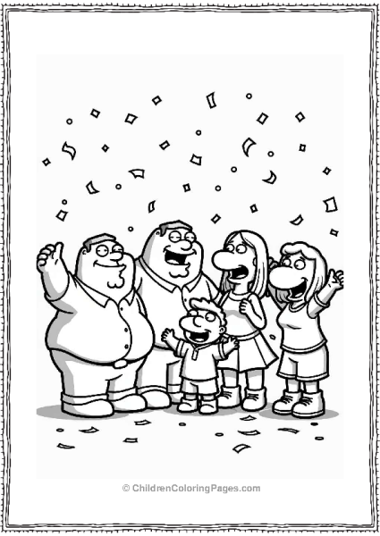 Family Guy Game Night Celebration Free PDF Printable