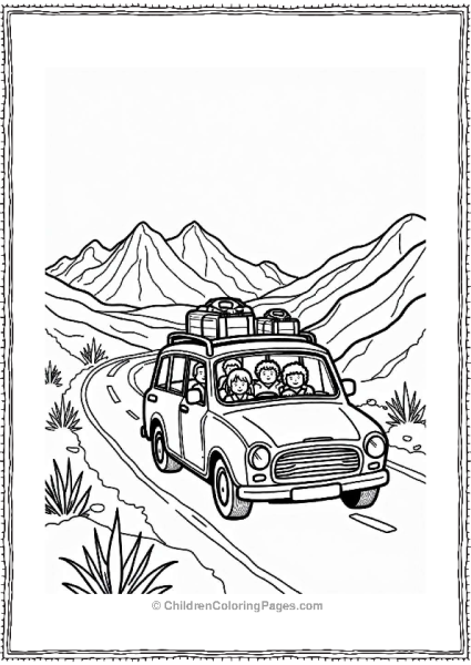 Family Road Trip Adventure Free PDF Printable