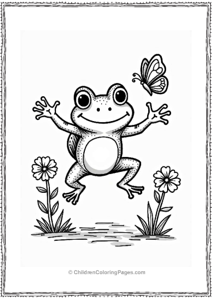 Frog And Butterfly Dance Free PDF Printable