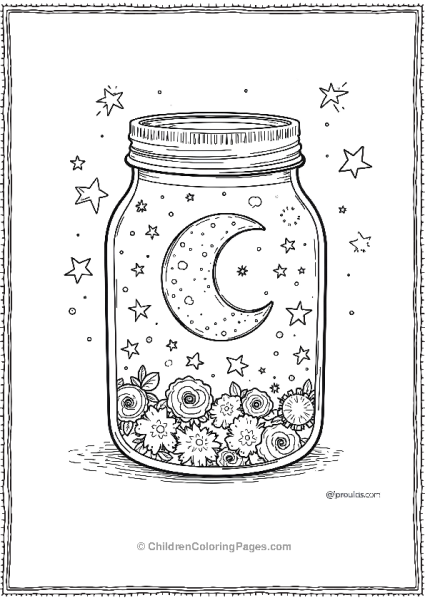 Galaxy In A Jar Free PDF Printable