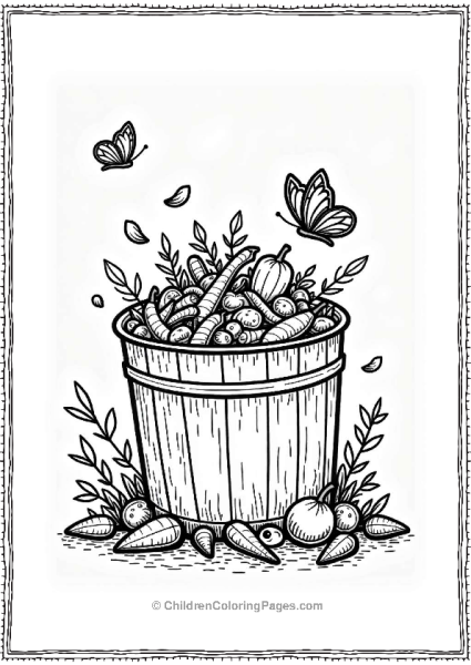 Garden Composting Cycle Free PDF Printable