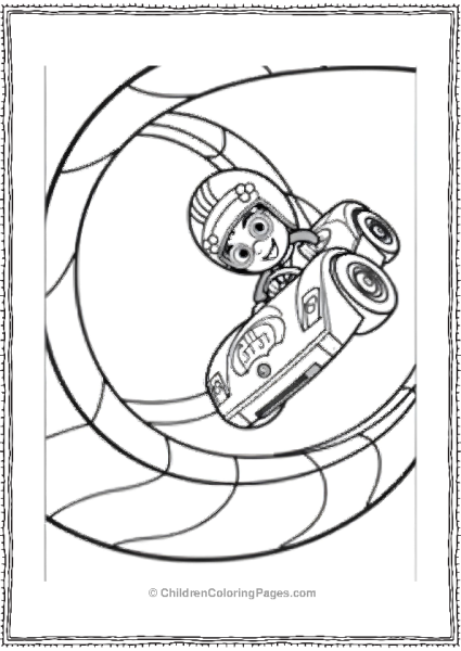 Goby At The Race Track Free PDF Printable