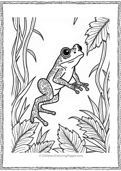 Jumping Frog In The Jungle Free PDF Printable