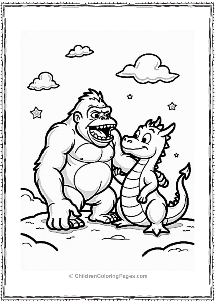 King Kong And The Friendly Dragon Free PDF Printable