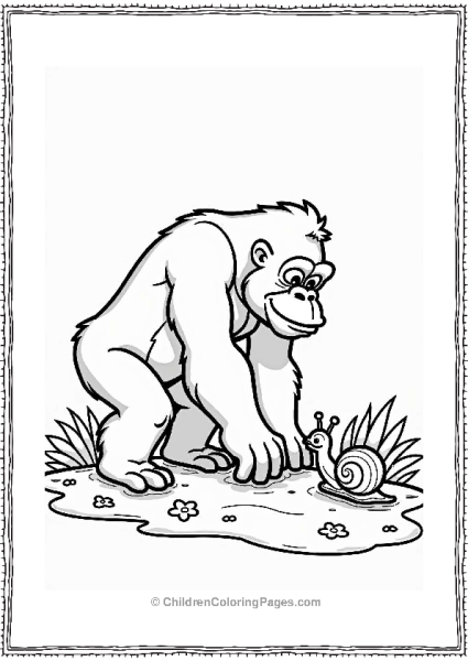 King Kong And The Smiling Snail Free PDF Printable