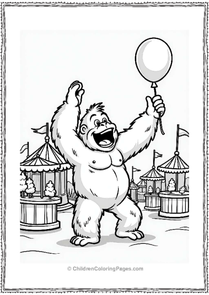 King Kong At The Carnival Free PDF Printable