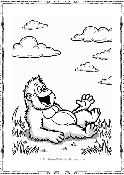 King Kong S Cloud Adventure Free PDF Printable