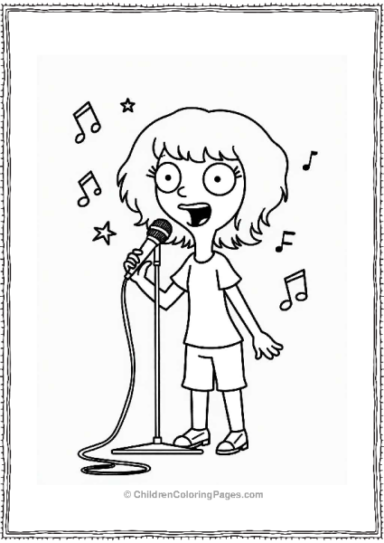 Linda Singing From Bob’s Burgers Free PDF Printable