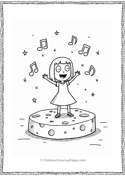 Linda’s Musical Dream On A Cheese Stage Free PDF Printable