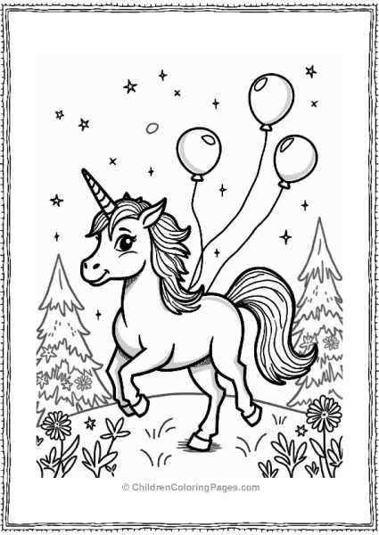 Magical Unicorn Parade Free PDF Printable