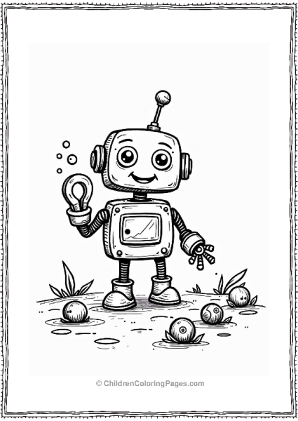 Magnet Fun With A Happy Robot A Science Experiment Free PDF Printable