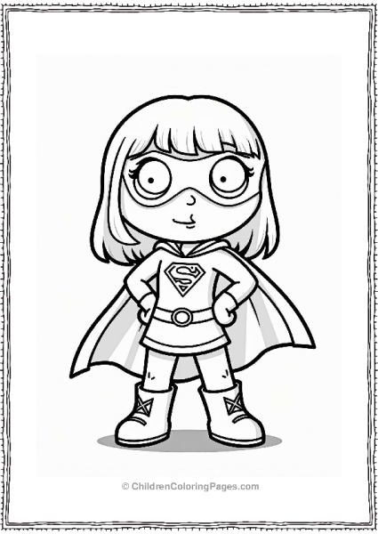 Meg Griffin As A Superhero Free PDF Printable