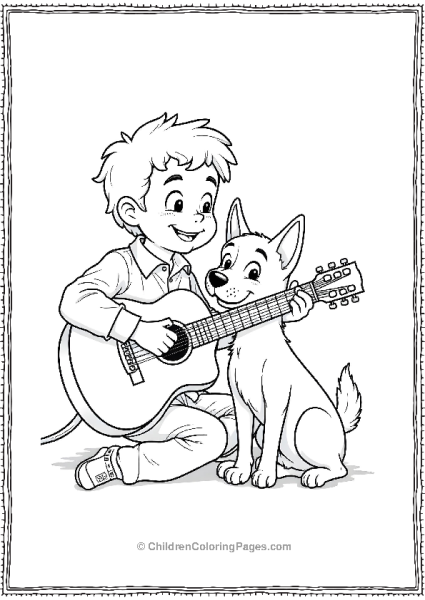 Miguel And Dante Sitting Together Free PDF Printable