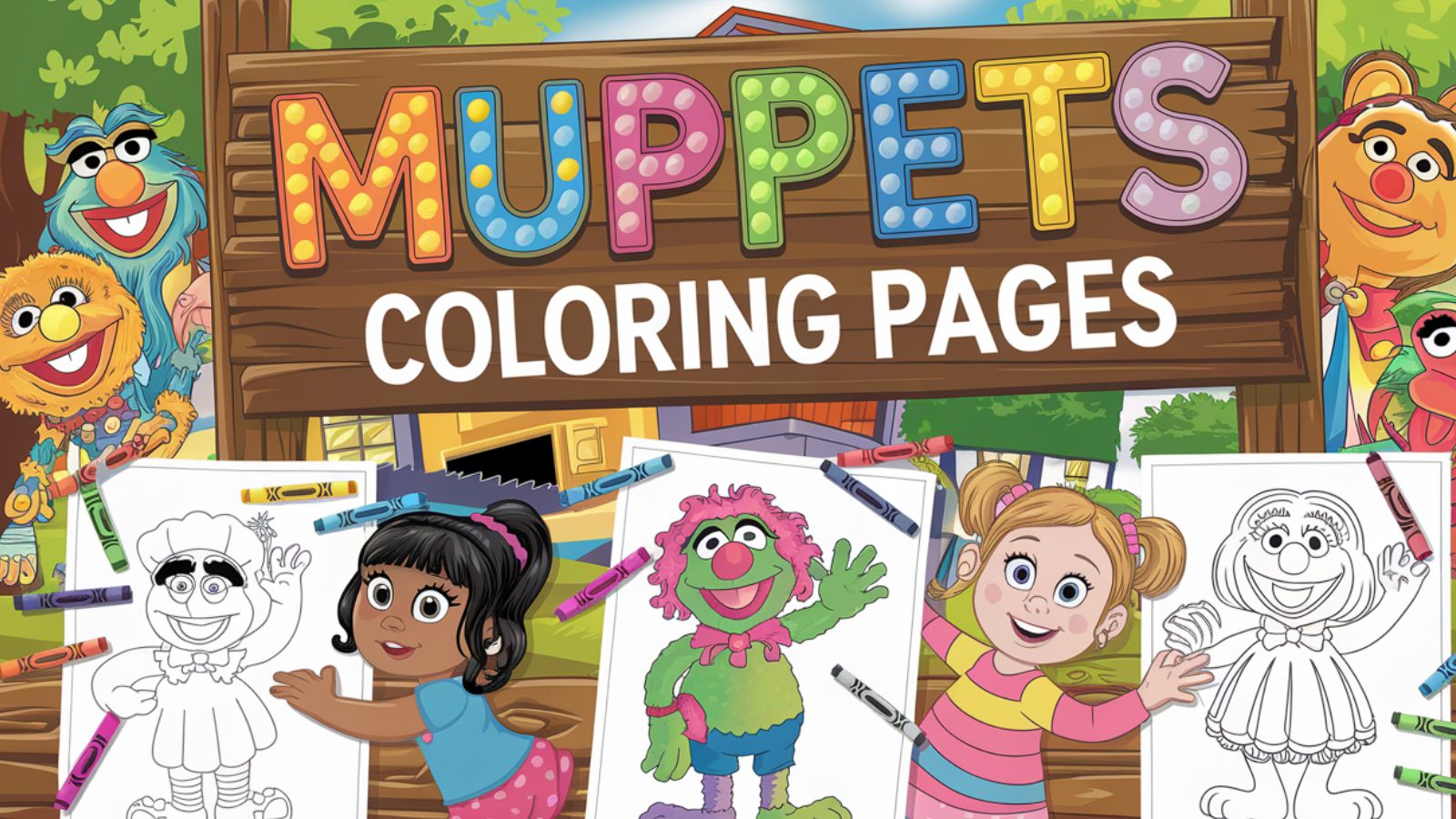 The Muppets Coloring Pages – Download Free PDF Printables 🐸