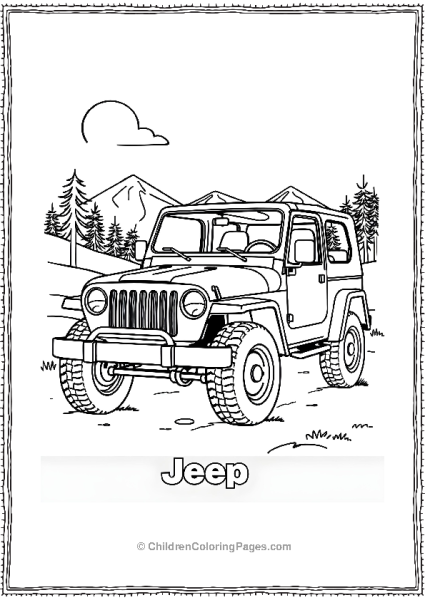 Nostalgic Jeep Advertisement Free PDF Printable