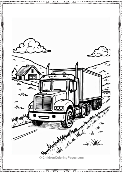 Optimus Prime In The Countryside Free PDF Printable