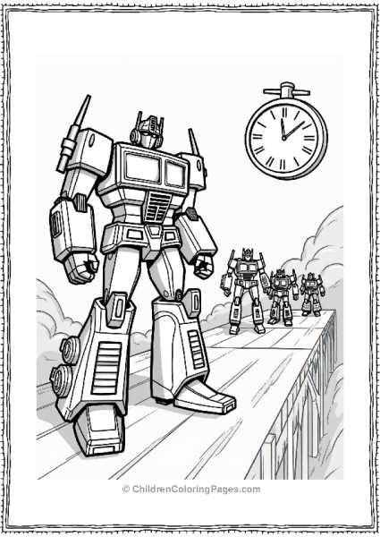 Optimus Prime S Rescue Mission Free PDF Printable