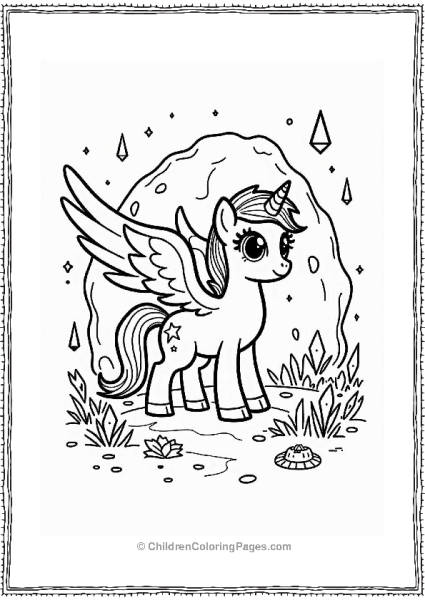 Pegasus And The Hidden Cave Free PDF Printable