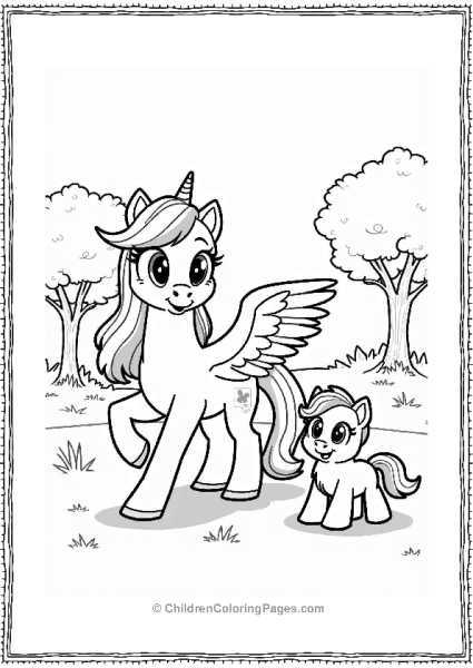 Pegasus And The Lost Puppy Free PDF Printable