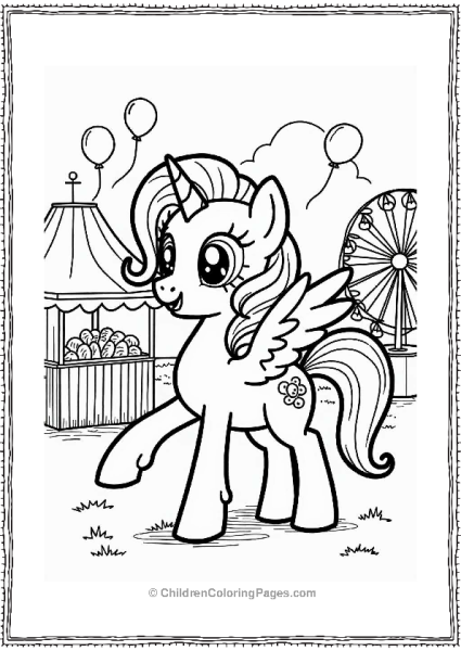 Pegasus At The Fair Free PDF Printable