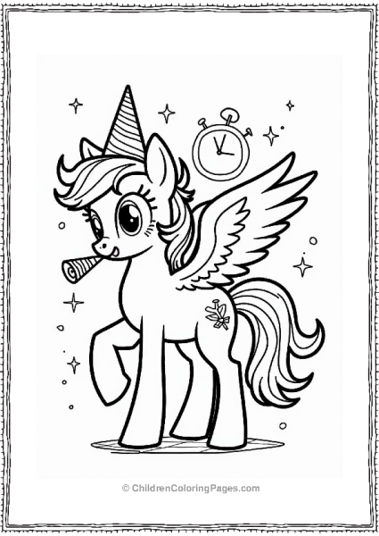 Pegasus New Year S Celebration Free PDF Printable