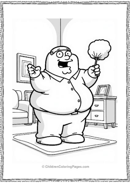 Peter Griffin Pranking With A Whoopee Cushion Free PDF Printable