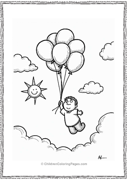 Peter’s Balloon Dream Free PDF Printable