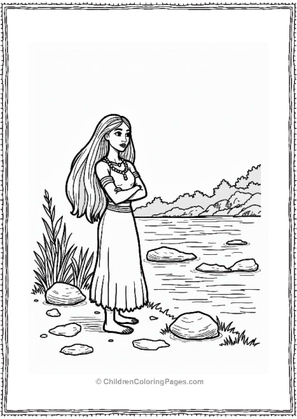 Pocahontas By The River Free PDF Printable