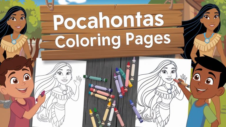 Pocahontas Coloring Pages