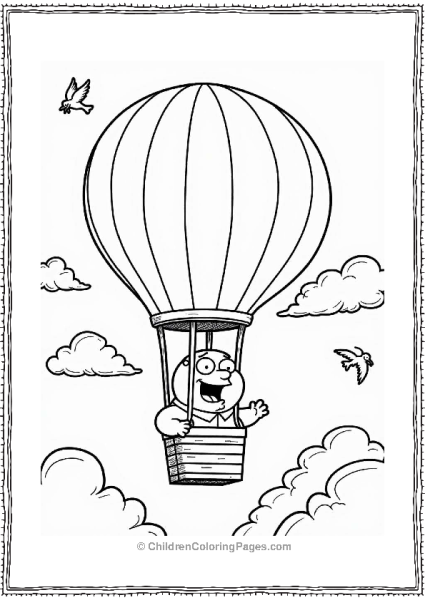 Quagmire In A Hot Air Balloon Free PDF Printable