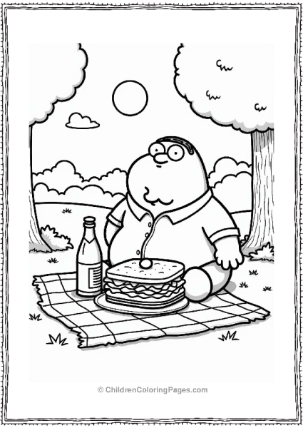 Quagmire’s Romantic Picnic Free PDF Printable