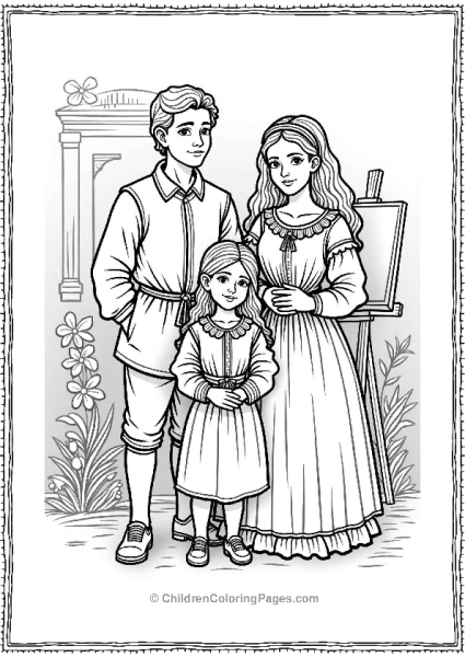 Renaissance Family Portrait Free PDF Printable