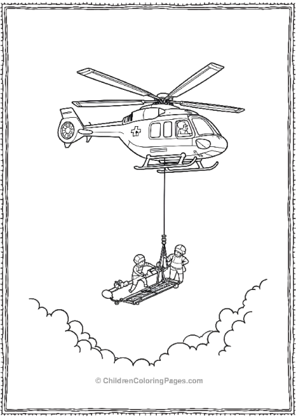 Rescue Operation With Air Ambulance Free PDF Printable