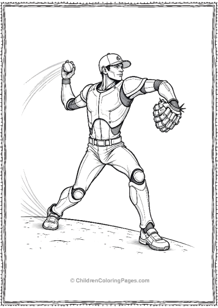 Robot Baseball Pitcher Free PDF Printable