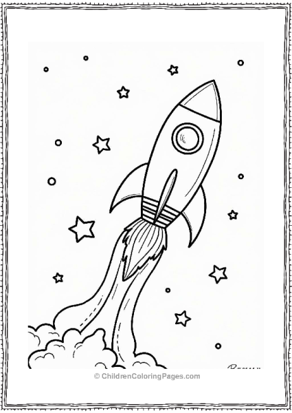 Rocket Adventure In The Cosmos Free PDF Printable